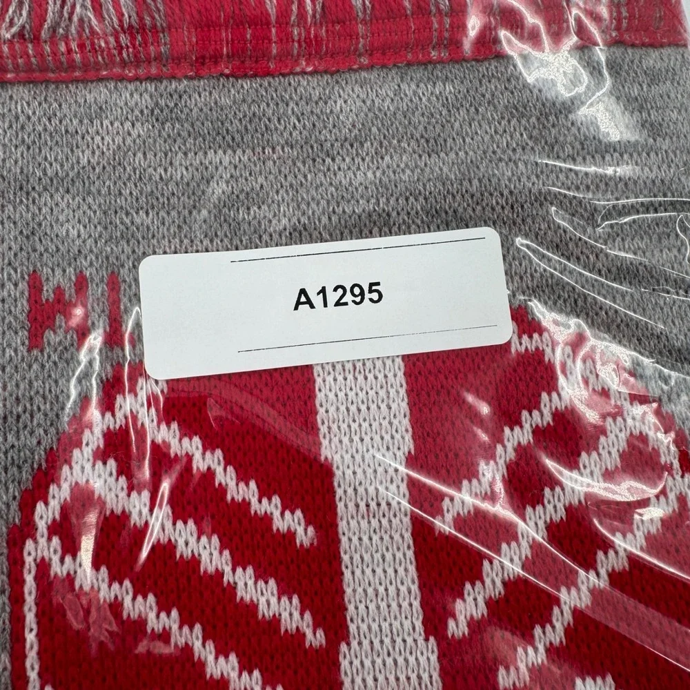 Daimler Portland‎ Timbers Knit Scarf Red Gray Logo Acrylic Made in Turkey